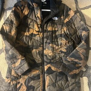 The North Face Camouflage Light Puffer Jacket